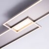 Plafonnier Paul Neuhaus AMARA LED Nickel mat, 1 lumière, Télécommandes