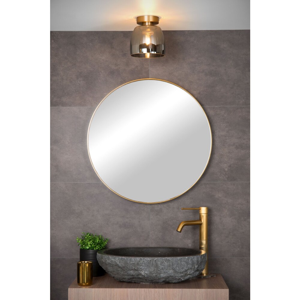 Plafonnier Lucide TYLER Or, Laiton, 1 lumière main product photo