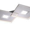 Plafonnier Paul Neuhaus AMARA LED Nickel mat, 1 lumière, Télécommandes