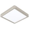 Spot encastrable Eglo FUEVA LED Nickel mat, 1 lumière