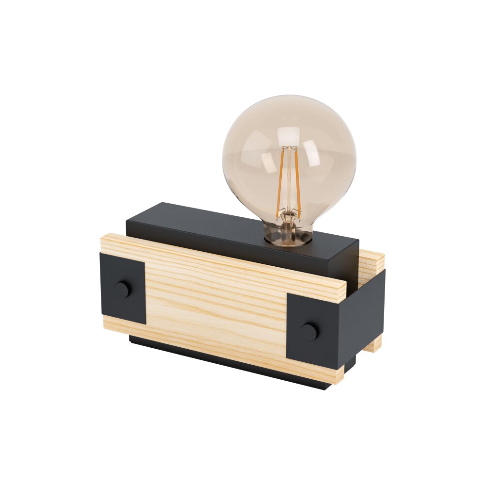 Lampe de table Eglo LAYHAM Brun, Noir, 1 lumière main product photo