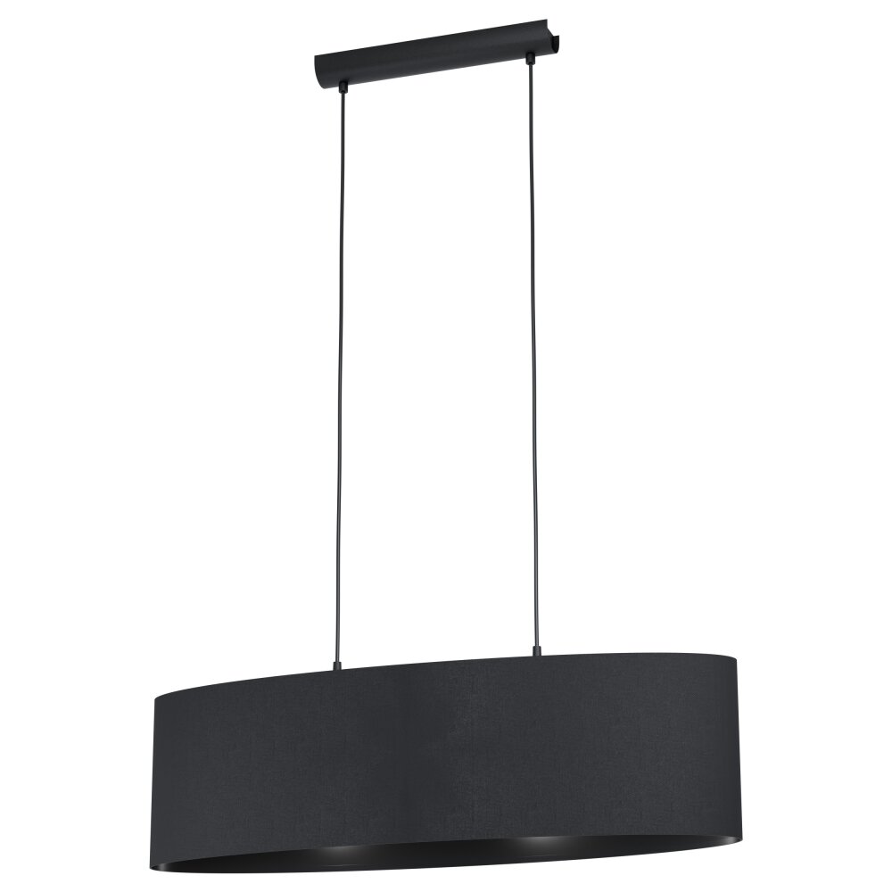 Suspension Eglo MASERLO Noir, 2 lumières main product photo