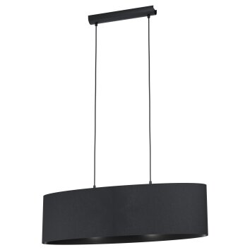 Suspension Eglo MASERLO Noir, 2 lumières