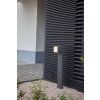 Borne lumineuse Lutec Cuba LED Anthracite, 1 lumière