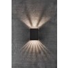 Applique murale d'extérieur Nordlux FOLD LED Noir, 2 lumières