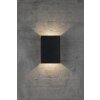 Applique murale d'extérieur Nordlux FOLD LED Noir, 2 lumières