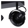 Spot de plafond Lucide TALA LED Noir, 2 lumières