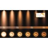 Spot de plafond Lucide TALA LED Noir, 2 lumières