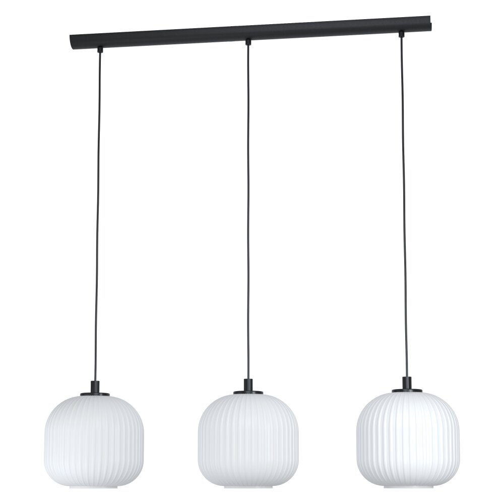 Suspension Eglo MANTUNALLE Noir, 3 lumières main product photo