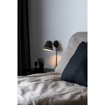 Applique murale Nordlux PINE Noir, 1 lumière