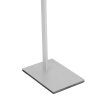 Lampadaire Steinhauer Stekk LED Acier inoxydable, Blanc, 1 lumière