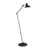 Lampadaire Steinhauer Kasket Noir, Blanc, 1 lumière