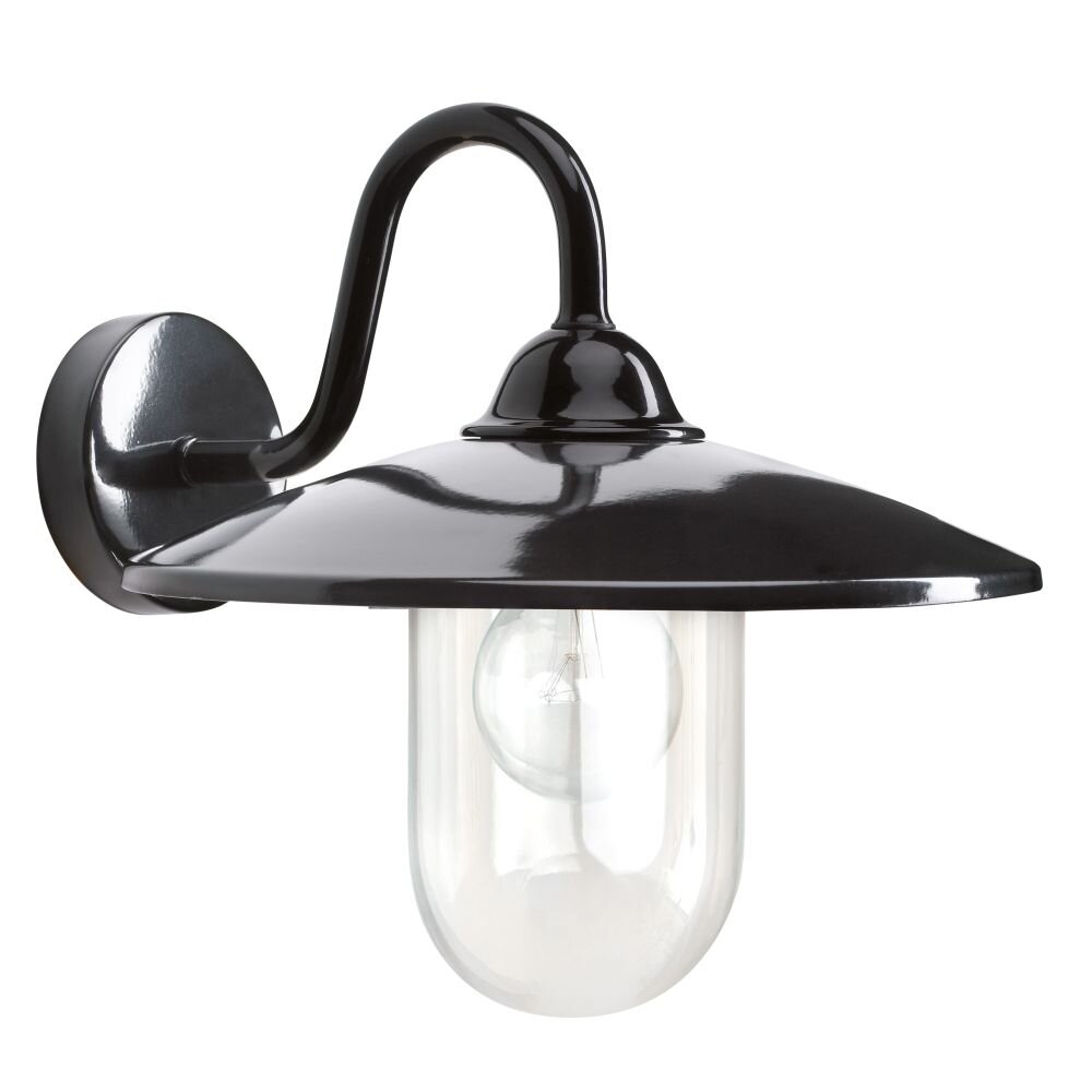 Applique murale d'extérieur KS Verlichting Brig Noir, 1 lumière main product photo