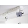 Spot plafond Guyana LED Chrome, Blanc, 2 lumières