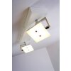 Spot plafond Guyana LED Chrome, Blanc, 2 lumières