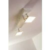 Spot plafond Guyana LED Chrome, Blanc, 2 lumières