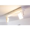 Spot plafond Guyana LED Chrome, Blanc, 2 lumières