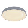 Plafonnier Globo JADA LED Noir, 1 lumière, Télécommandes