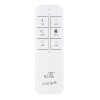 Plafonnier Globo JADA LED Noir, 1 lumière, Télécommandes