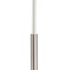 Suspension Steinhauer Tallerken LED Acier inoxydable, Blanc, 1 lumière