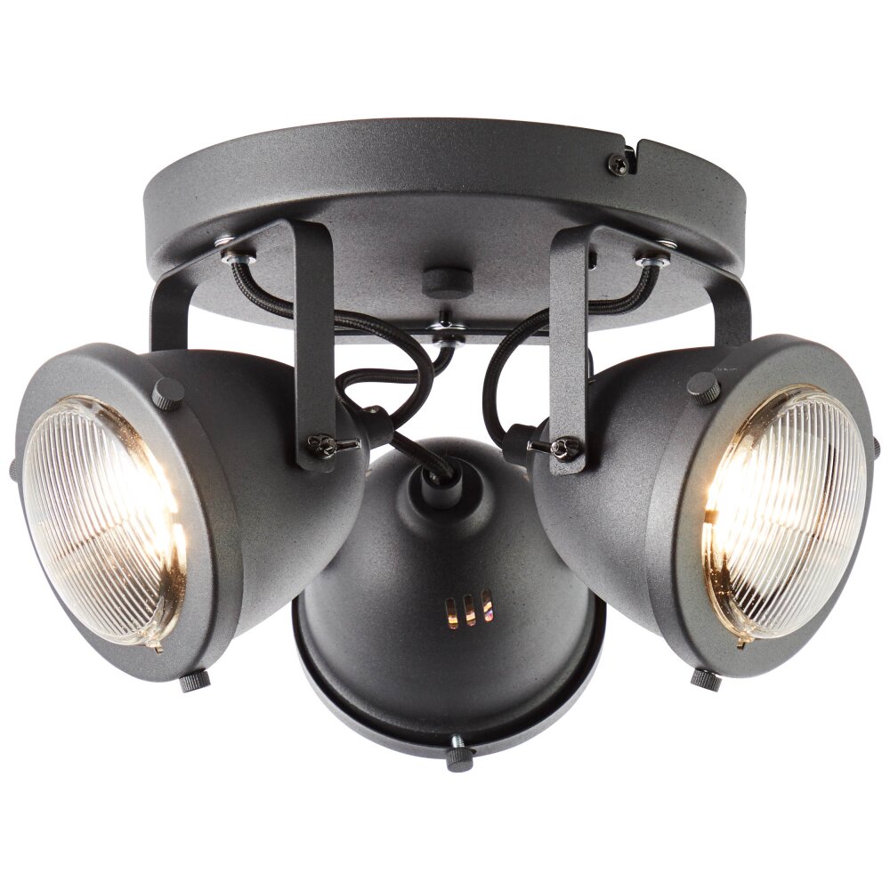 Spot Brilliant Carmen Noir, 3 lumières main product photo
