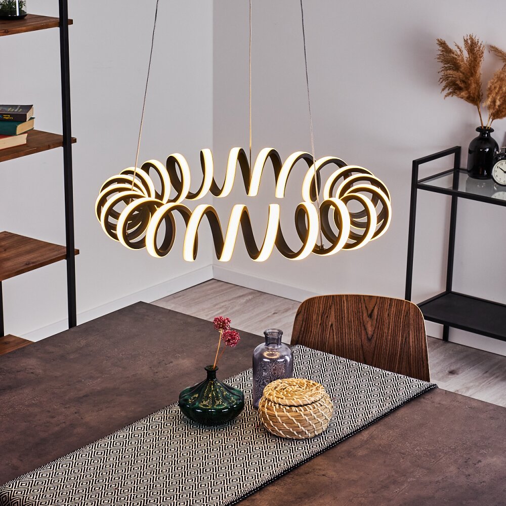 Suspension Maziwa LED Noir, Blanc, 1 lumière main product photo