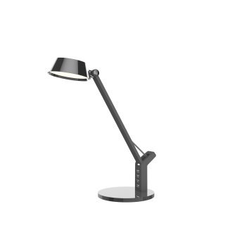 Lampe de table Globo URSINO LED Noir, 1 lumière