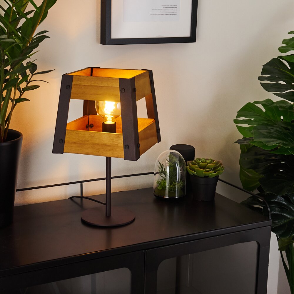 Lampe de table Tiflis Noir, 1 lumière main product photo
