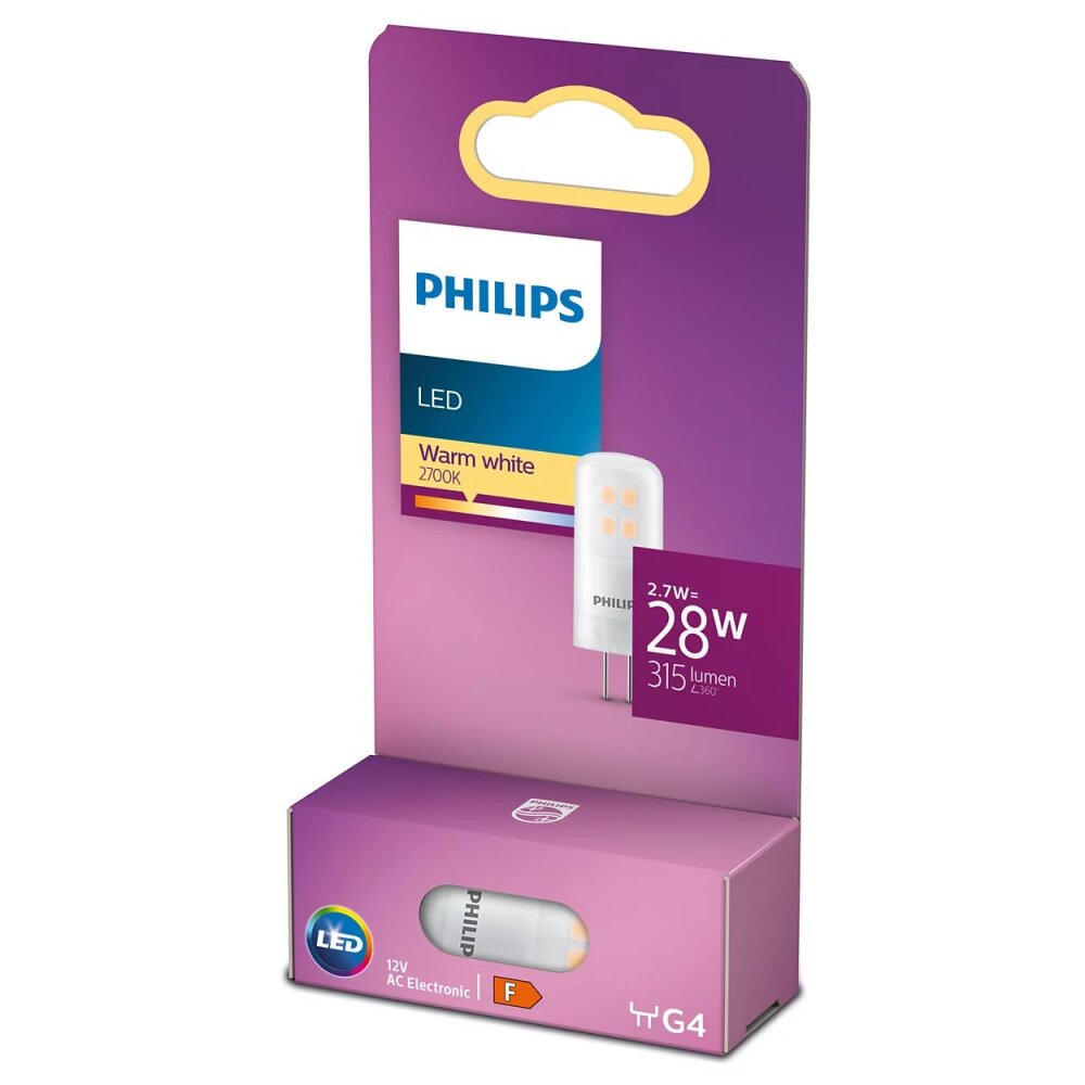 LED G4 28 Watt 2700 Kelvin 315 Lumen Philips main product photo