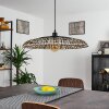 Suspension Musuku Noir, 1 lumière