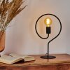 Lampe de table Mialo Noir, 1 lumière