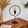 Lampe de table Mialo Noir, 1 lumière