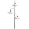 Lampadaire Steinhauer Tallerken LED Acier inoxydable, Blanc, 3 lumières Lampadaire Steinhauer Tallerken LED Acier inoxydable, Blanc, 3 lumières