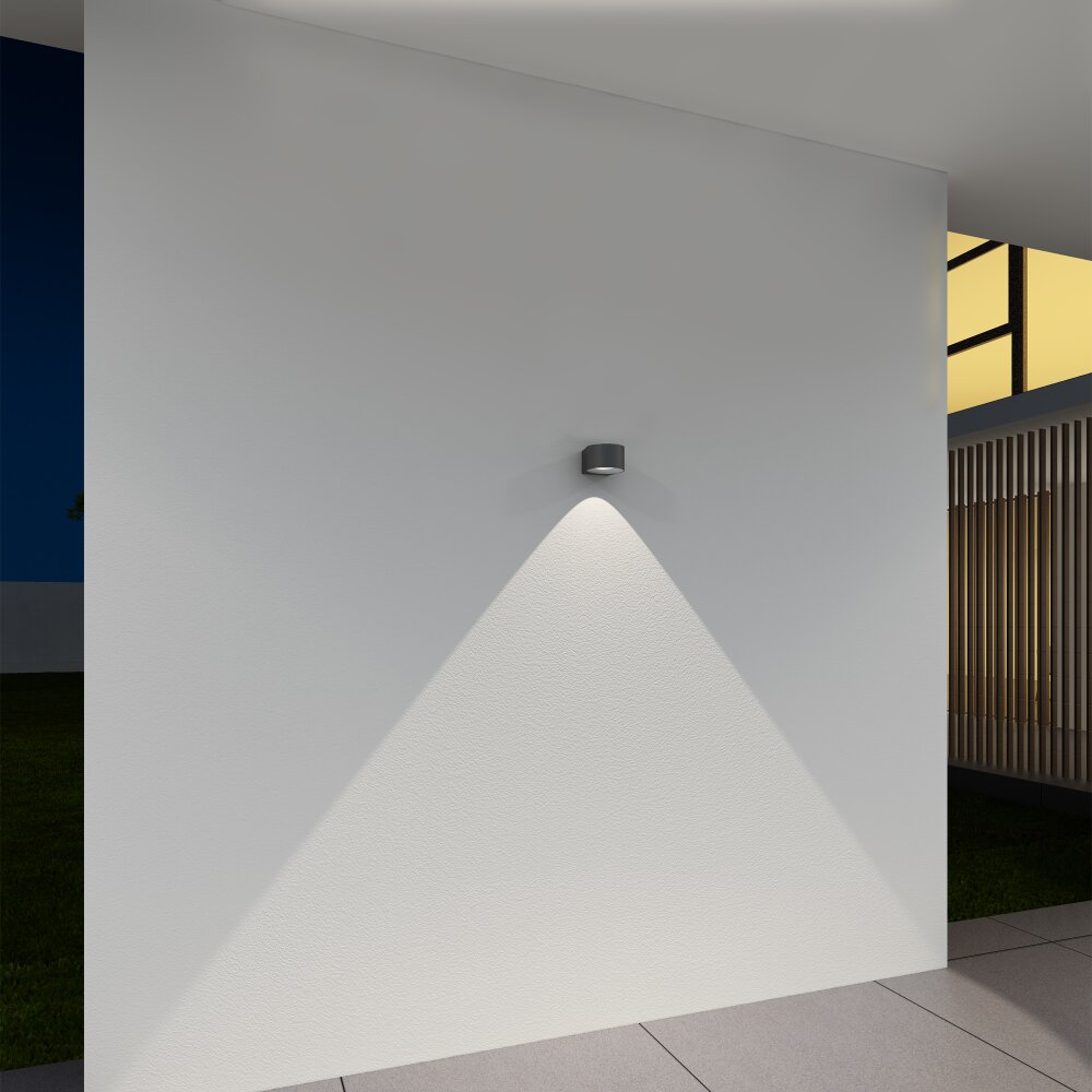 Applique murale d'extérieur KS Verlichting Icon Noir, 1 lumière main product photo