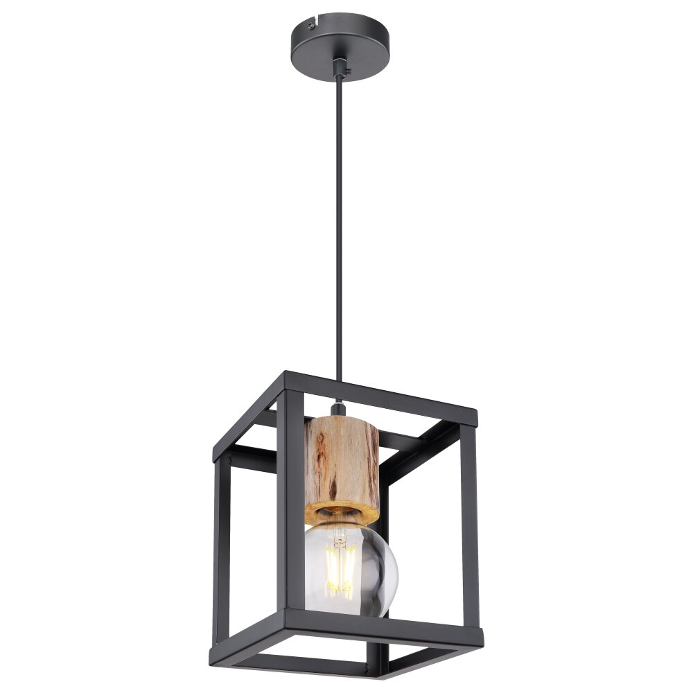 Suspension Globo HAGAR Noir, 1 lumière main product photo