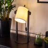 Lampe de table Gibralter Noir, 1 lumière