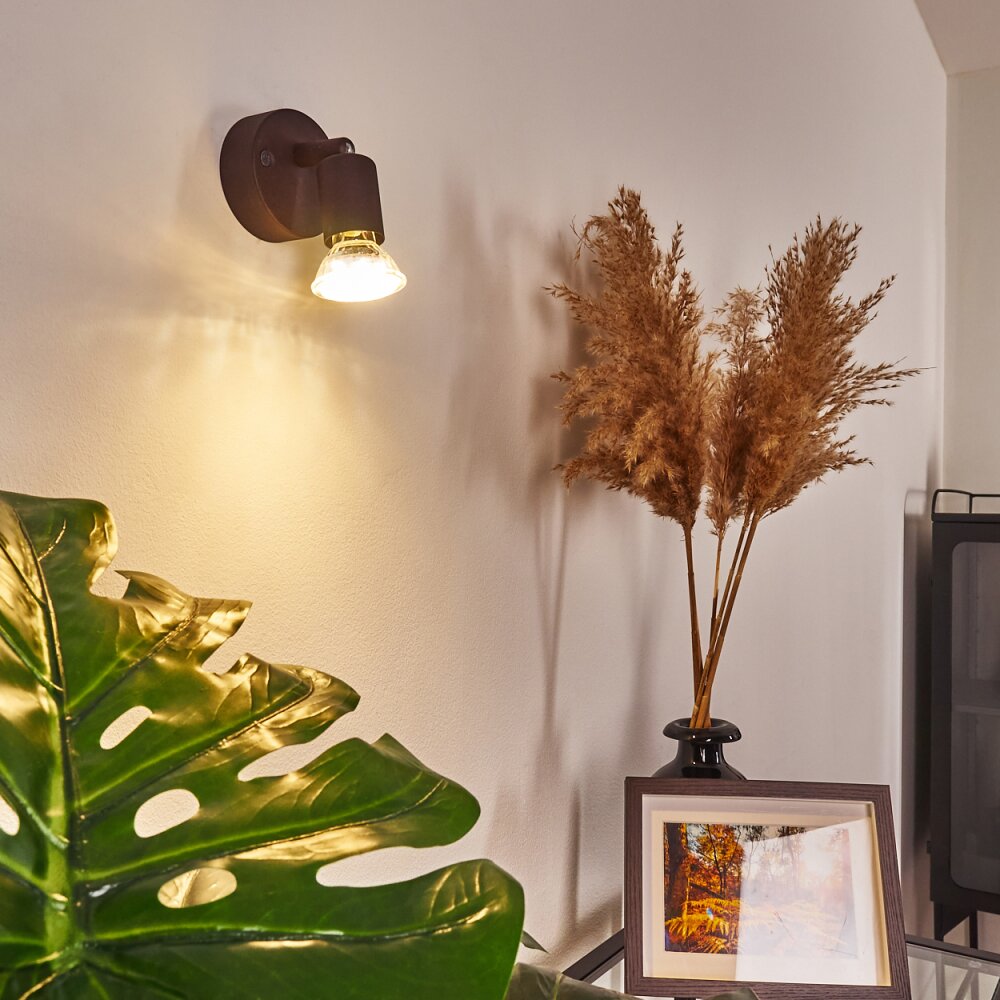 Applique murale Planes LED Rouille, 1 lumière main product photo