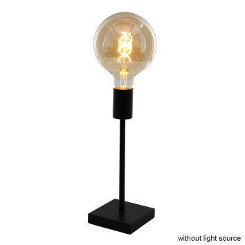 Lampe de table Steinhauer Minimalics Noir, 1 lumière