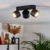 Plafonnier Appleton LED Noir, 3 lumières