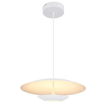 Suspension Globo MANU LED Blanc, 1 lumière