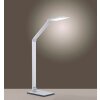 Lampe de table Paul Neuhaus Q-HANNES LED Argenté, 1 lumière, Télécommandes
