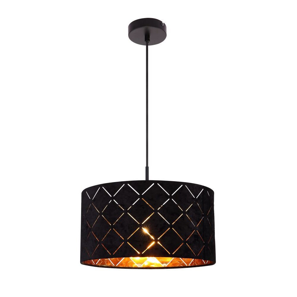 Suspension Globo SUNNA Noir, 1 lumière main product photo