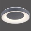 Plafonnier Leuchten-Direkt ANIKA LED Anthracite, 1 lumière, Télécommandes
