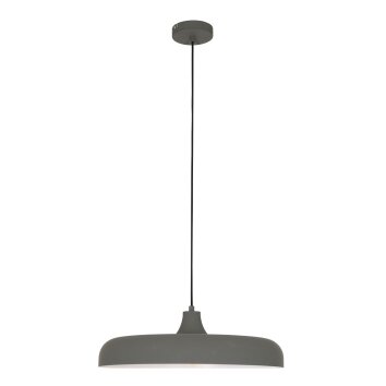 Suspension Steinhauer Krisip Gris, Blanc, 1 lumière