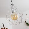 Suspension Marang Argenté, 1 lumière