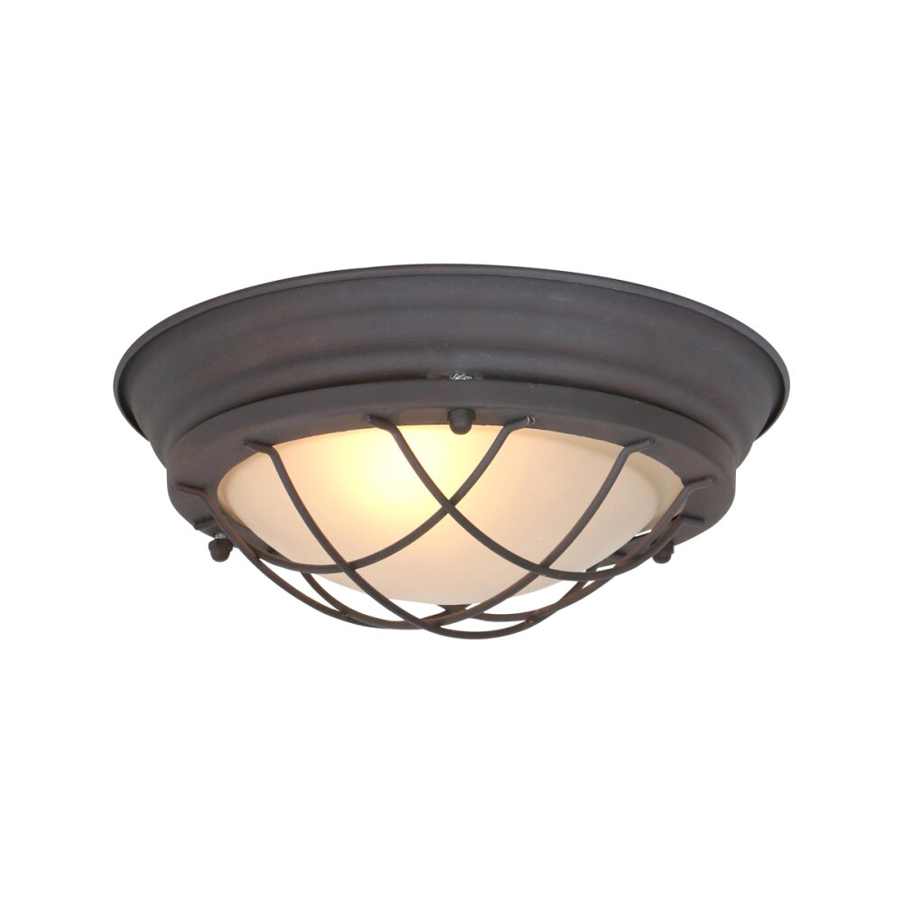 Plafonnier Steinhauer Mexlite Brun, 1 lumière main product photo