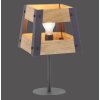 Lampe de table Leuchten-Direkt CRATE Bois clair, 1 lumière