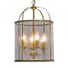 Suspension Steinhauer PIMPERNEL Bronze, 4 lumières