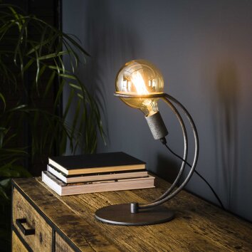 Lampe de table Ostuni Argenté, 1 lumière