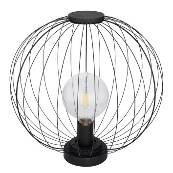 Lampe de table Globo ROZA Noir, 1 lumière